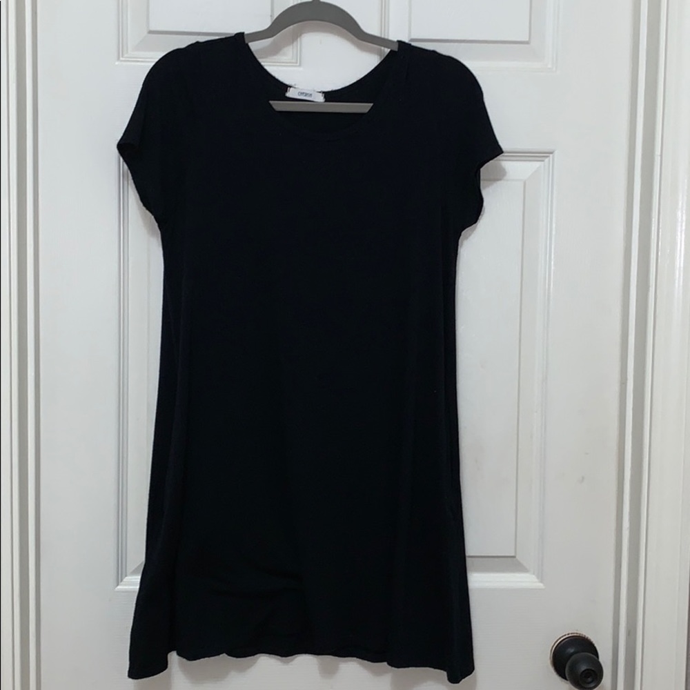 Black T-Shirt Dress